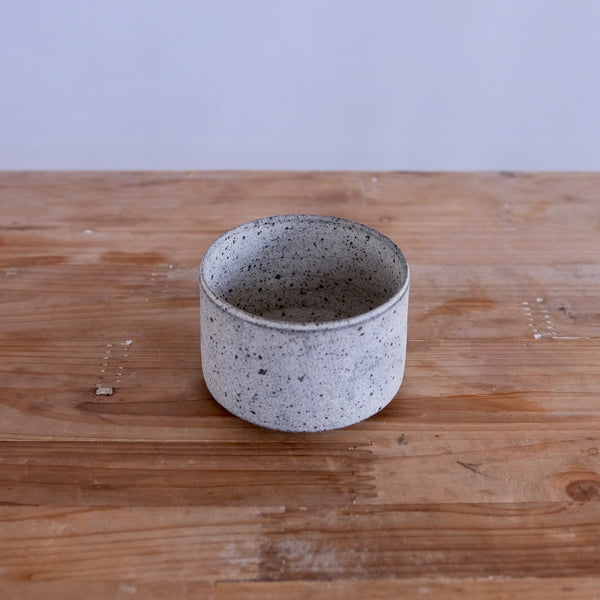 Textured Cream Matcha Bowl